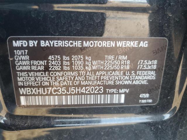 VIN WBXHU7C35J5H42023 2018 BMW X1, Sdrive28I no.13