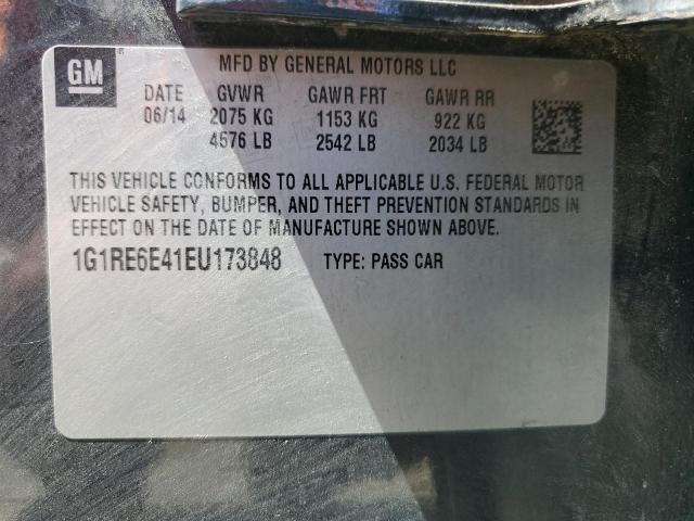 VIN 1G1RE6E41EU173848 2014 Chevrolet Volt no.12