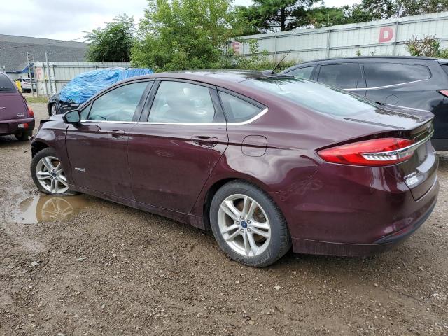 VIN 3FA6P0LU5JR213179 2018 Ford Fusion, Se Hybrid no.2