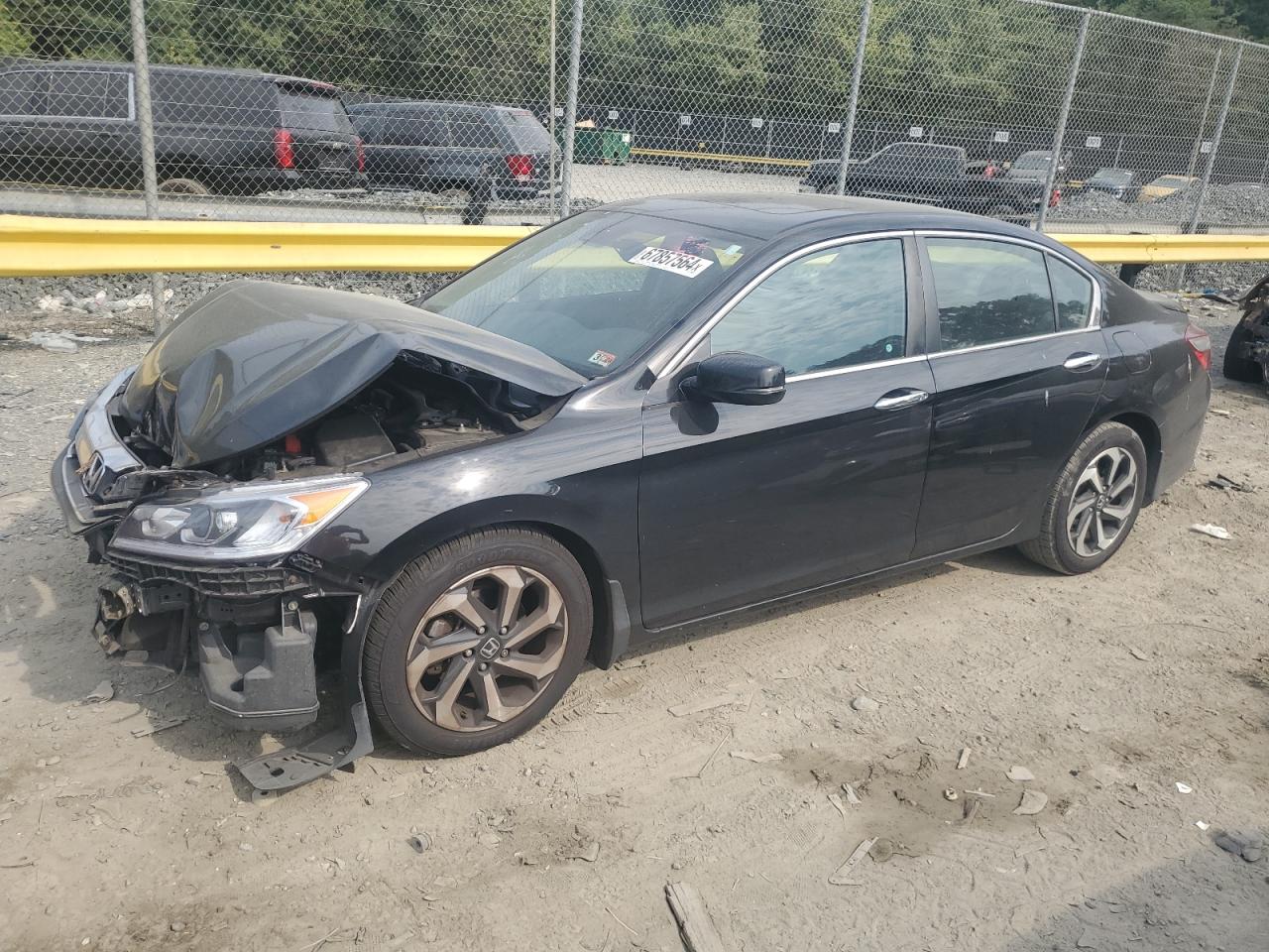 Lot #2976936807 2016 HONDA ACCORD EXL