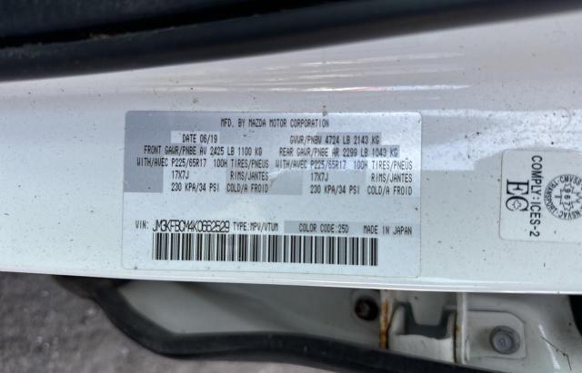 2019 MAZDA CX-5 TOURI - JM3KFBCM4K0662529