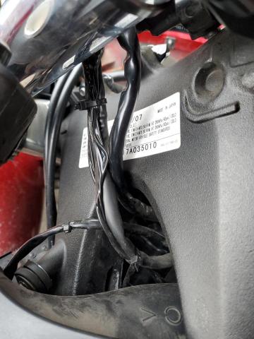 2007 YAMAHA YZFR6 S JYARJ06E17A035010