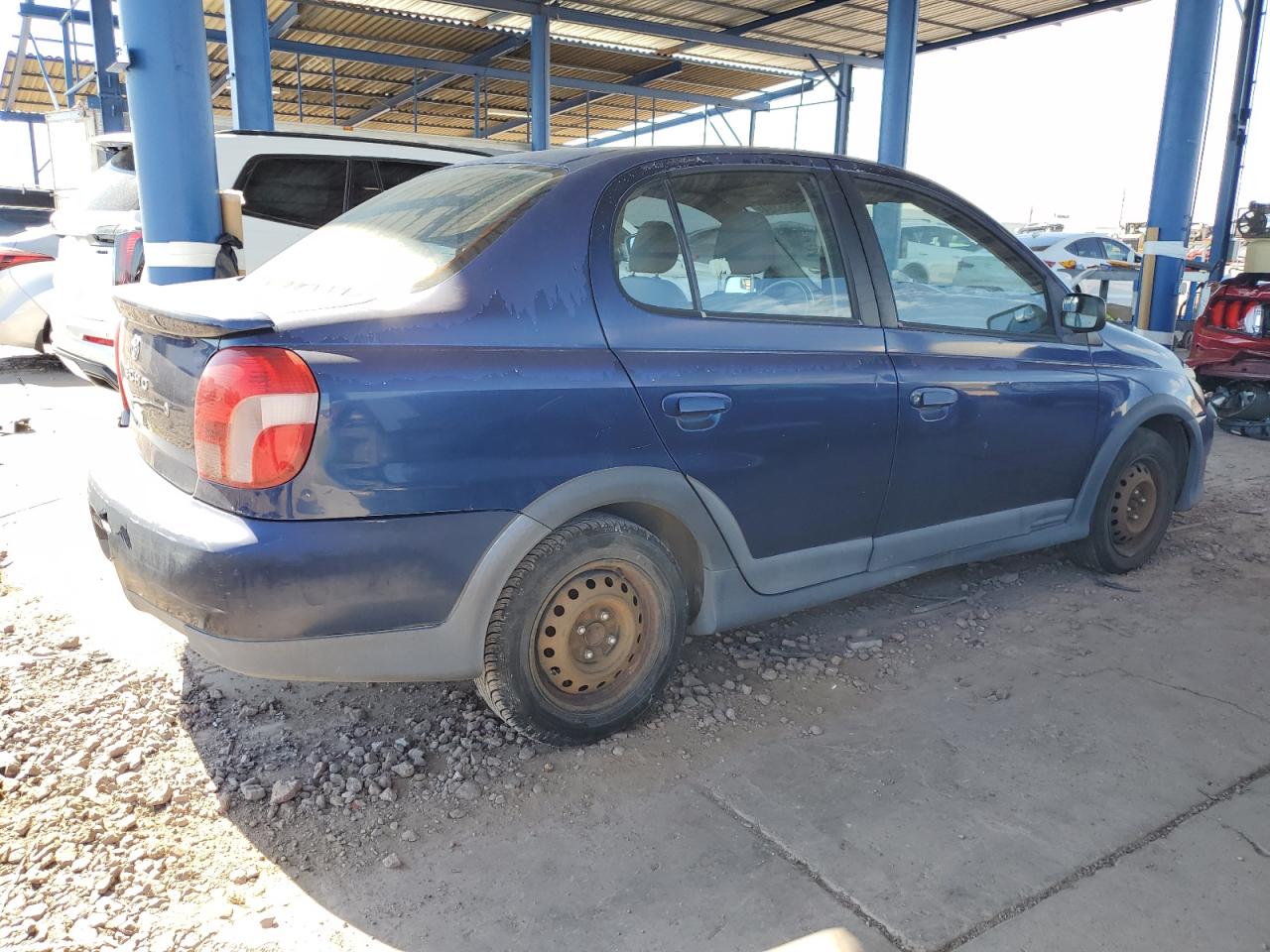 TOYOTA ECHO 2002 blue  gas JTDBT123220236262 photo #4