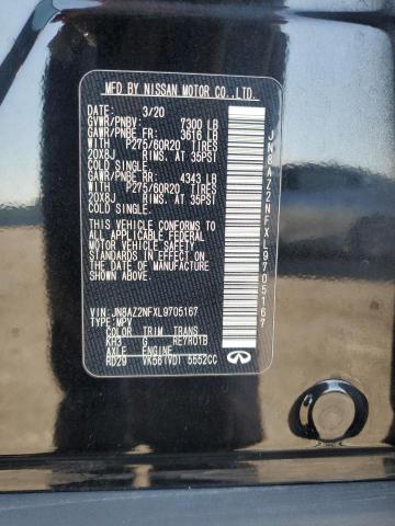 2020 INFINITI QX80 LUXE - JN8AZ2NFXL9705167