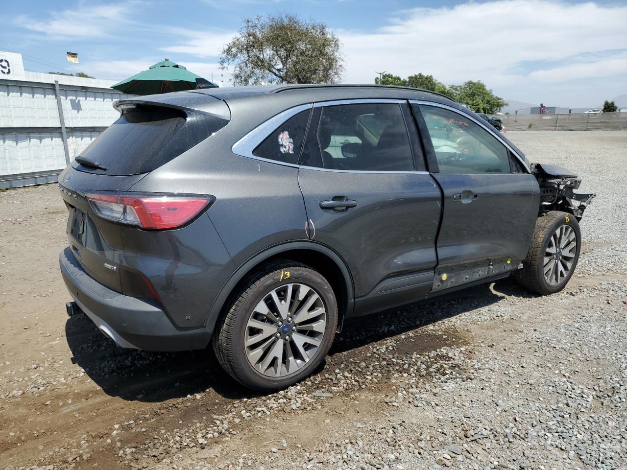 Lot #2923497126 2020 FORD ESCAPE TIT