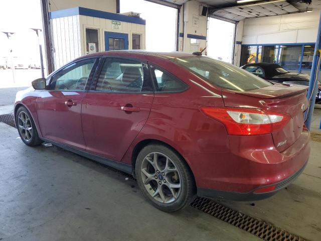 FORD FOCUS SE 2014 burgundy  gas 1FADP3F20EL264757 photo #3