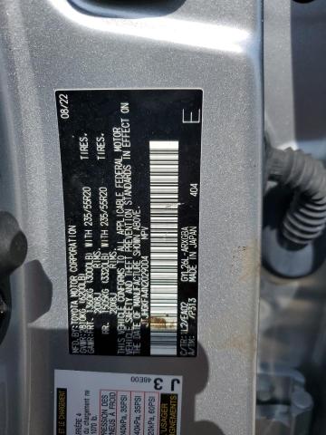2022 LEXUS RX 450H L JTJHGKFA4N2029004
