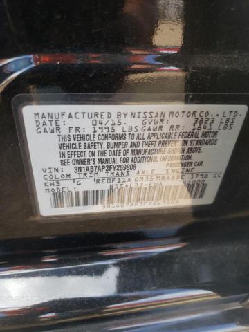 2015 NISSAN SENTRA S - 3N1AB7AP3FY269808