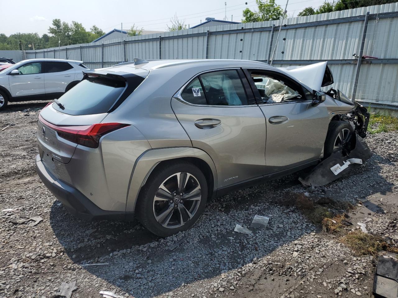 LEXUS UX 250H BA 2022 gray  hybrid engine JTHP9JBH6N2060193 photo #4