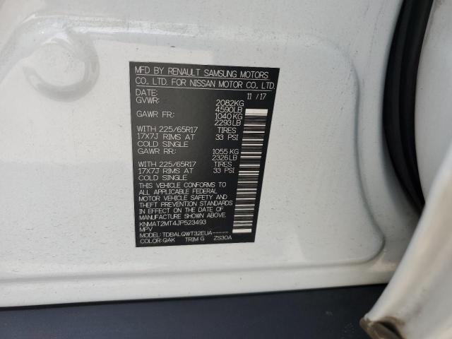 2018 NISSAN ROGUE S - KNMAT2MT4JP523493