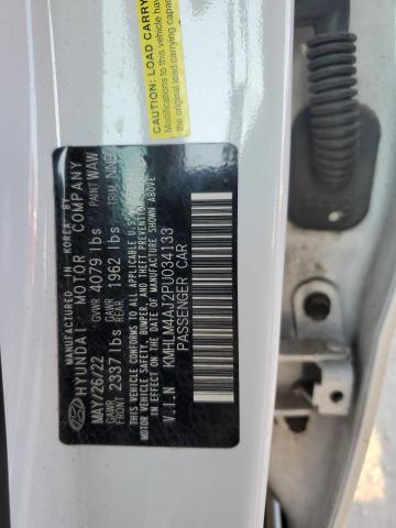 2023 HYUNDAI ELANTRA BL - KMHLM4AJ2PU034133