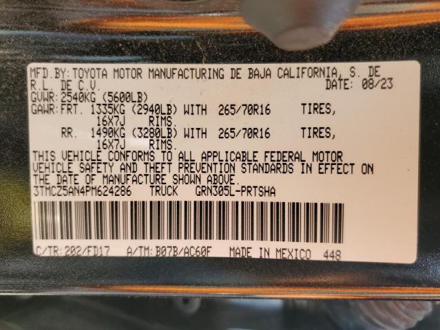2023 TOYOTA TACOMA DOU - 3TMCZ5AN4PM624286