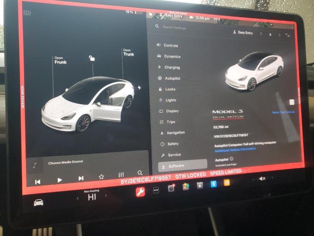 2020 TESLA MODEL 3 - 5YJ3E1EC8LF719557