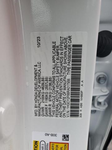 2024 HONDA ACCORD HYB - 1HGCY2F66RA017956