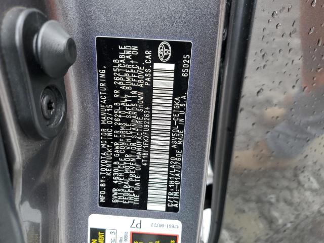 VIN 4T1BF1FKXFU922634 2015 Toyota Camry, LE no.13