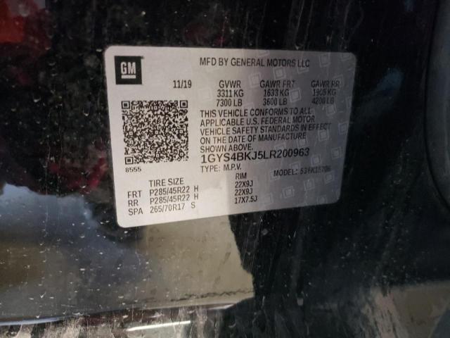 2020 CADILLAC ESCALADE L - 1GYS4BKJ5LR200963