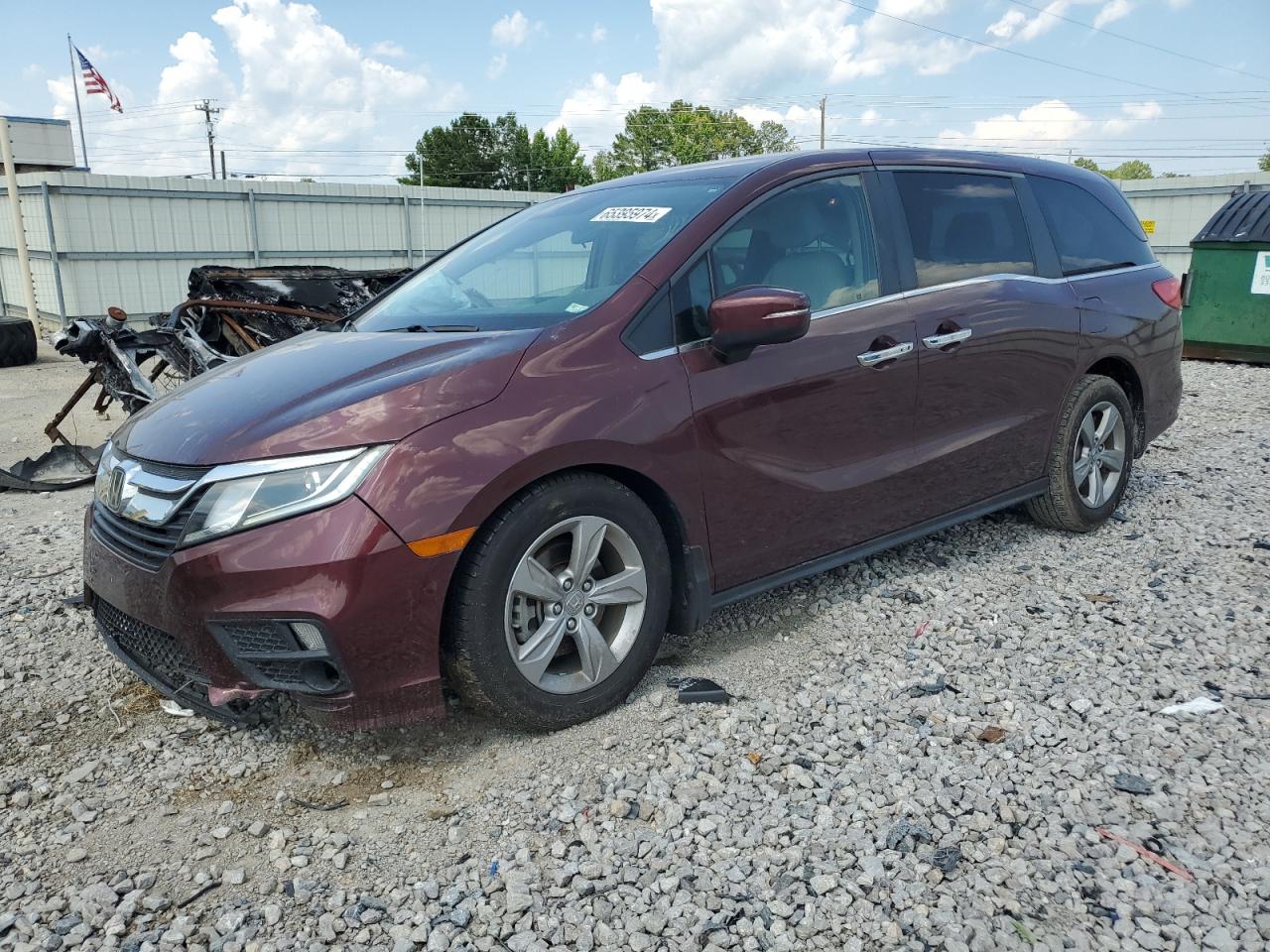  Salvage Honda Odyssey