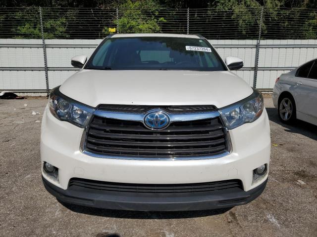 VIN 5TDDCRFH0FS009636 2015 Toyota Highlander, Hybri... no.5