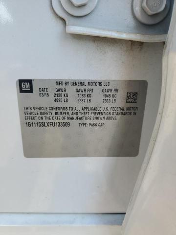 2015 CHEVROLET IMPALA LT - 1G1115SLXFU133509