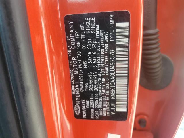2020 HYUNDAI KONA SE - KM8K1CAA0LU497378