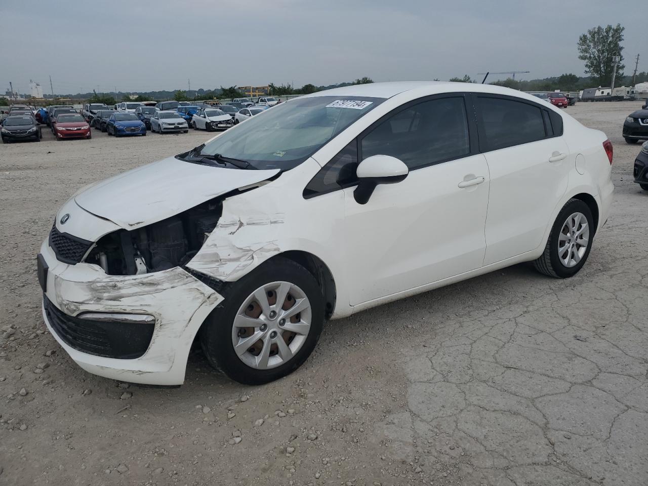 Lot #2846074838 2016 KIA RIO LX