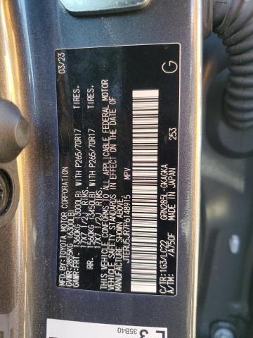 2023 TOYOTA 4RUNNER SE - JTERU5JR7P6148915