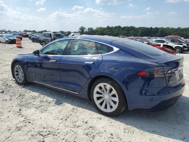 TESLA MODEL S 2018 blue  electric 5YJSA1E29JF257747 photo #3