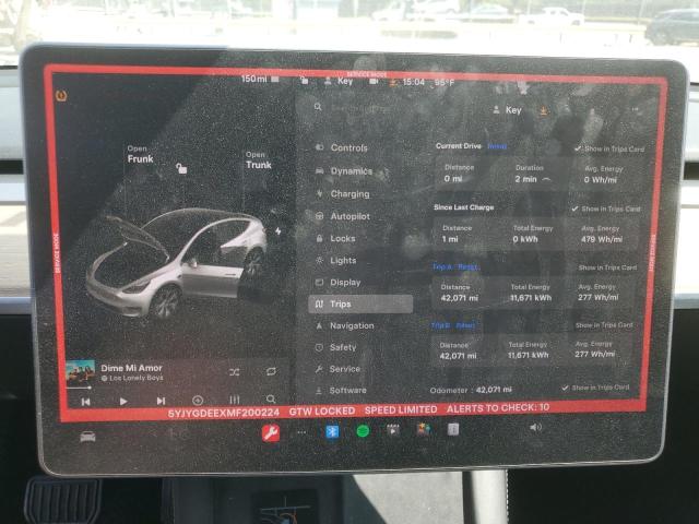 2021 TESLA MODEL Y - 5YJYGDEEXMF200224