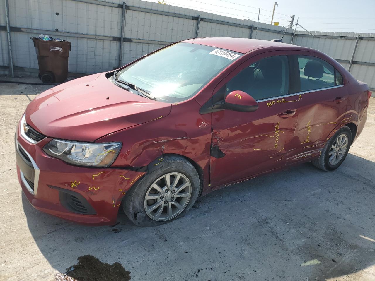 Lot #2890948585 2019 CHEVROLET SONIC LT