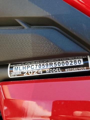 2024 HONDA CBR500 RA MLHPC7059R5000280