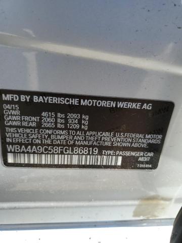 VIN WBA4A9C58FGL86819 2015 BMW 4 Series, 428 I Gran... no.13