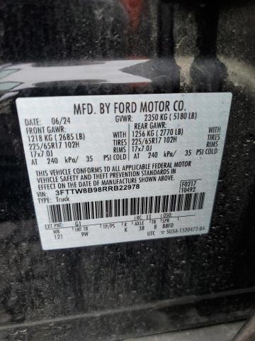 2024 FORD MAVERICK X - 3FTTW8B98RRB22978