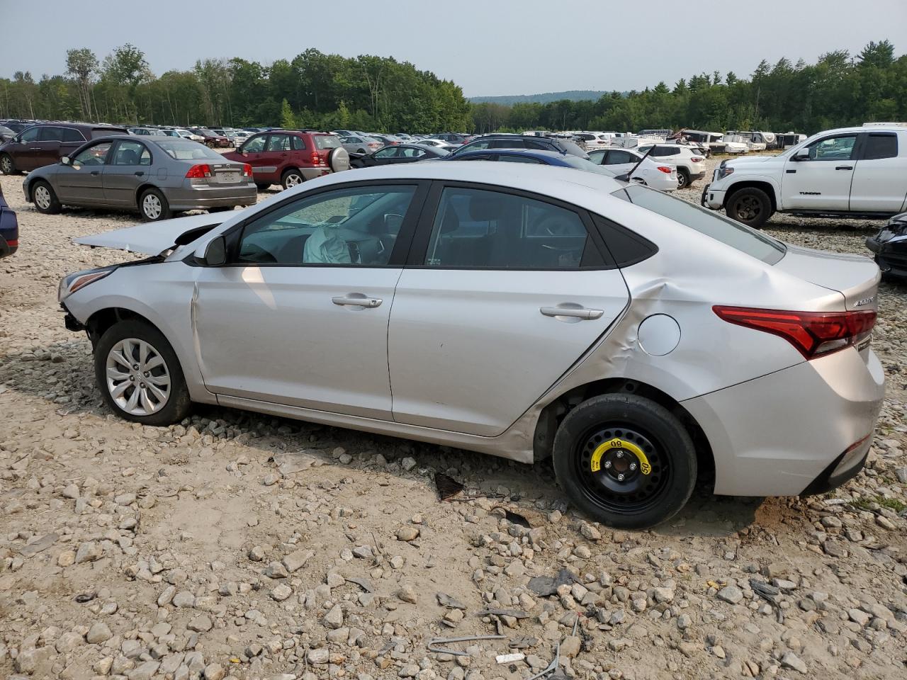 Lot #2909796278 2021 HYUNDAI ACCENT SE