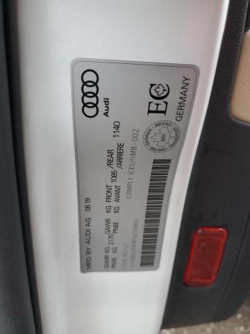 2019 AUDI A4 PROGRES - WAUBNAF40KN016860