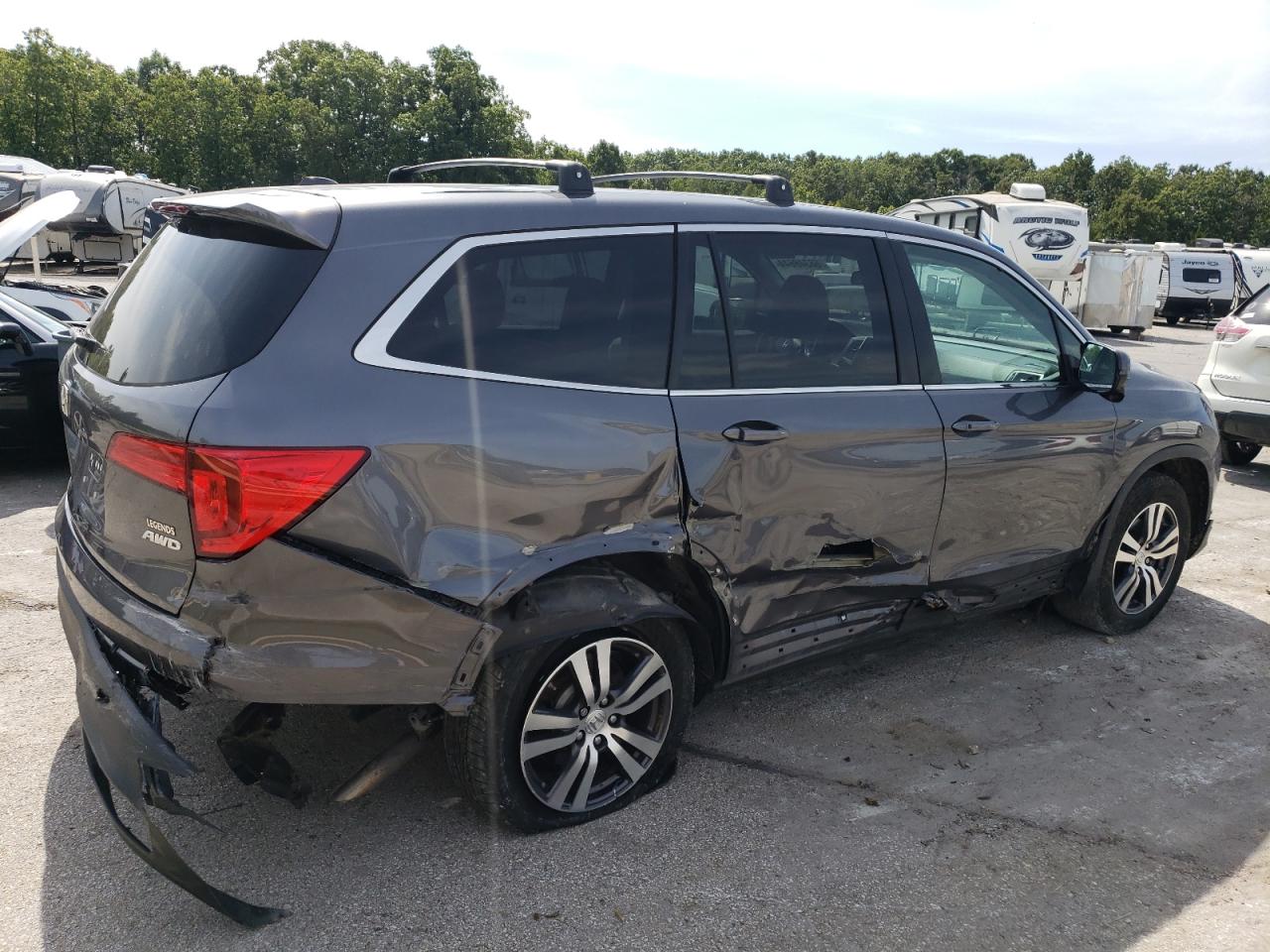 Lot #3024684646 2016 HONDA PILOT EX