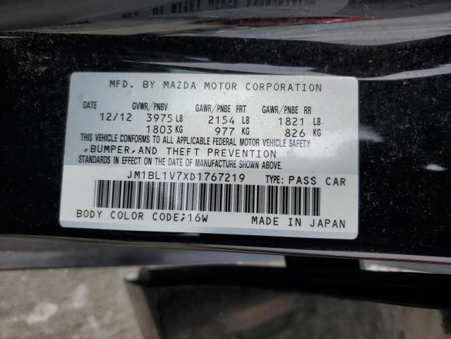 VIN JM1BL1V7XD1767219 2013 Mazda 3, I no.12