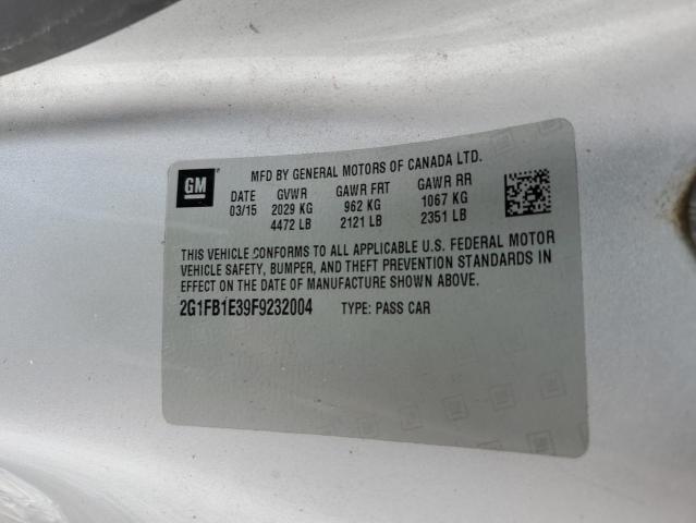 2015 CHEVROLET CAMARO LS - 2G1FB1E39F9232004