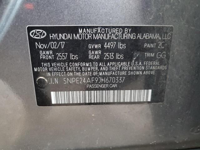 2018 HYUNDAI SONATA SE - 5NPE24AF9JH670337