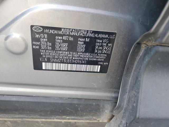 2018 HYUNDAI SANTA FE S - 5NMZT3LB3JH096141