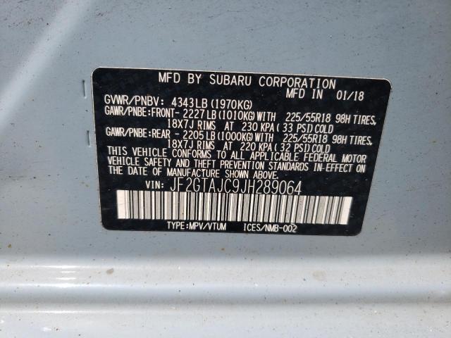 2018 SUBARU CROSSTREK - JF2GTAJC9JH289064