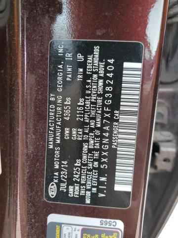 2015 KIA OPTIMA EX - 5XXGN4A7XFG382404