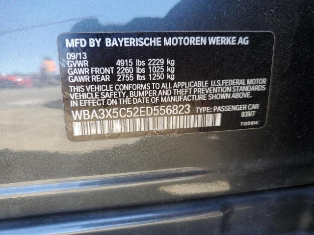 VIN WBA3X5C52ED556823 2014 BMW 3 SERIES no.12