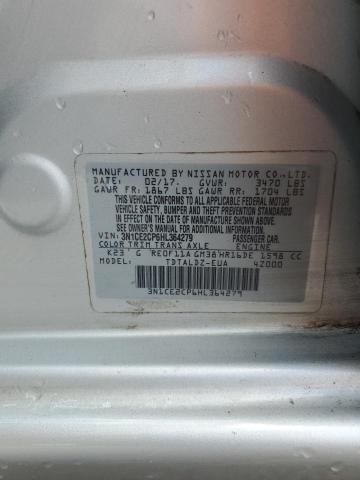 2017 NISSAN VERSA NOTE - 3N1CE2CP6HL364279