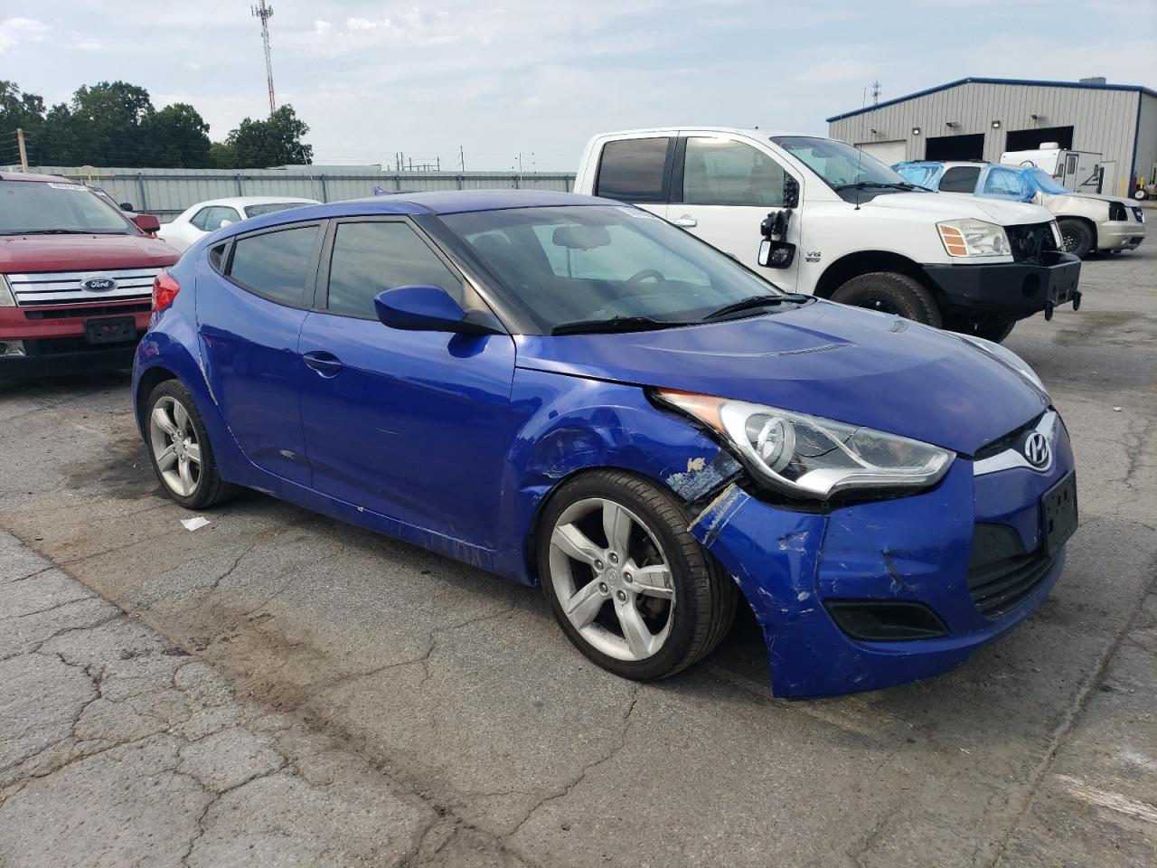 Lot #2955507499 2013 HYUNDAI VELOSTER