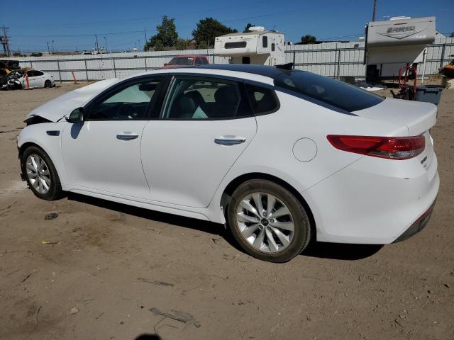 KIA OPTIMA EX 2016 white sedan 4d gas 5XXGU4L34GG044236 photo #3