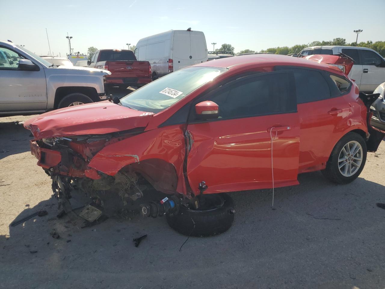 Lot #3024175893 2017 FORD FOCUS SE