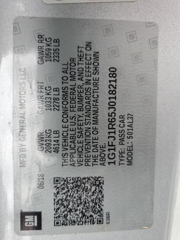 2018 CHEVROLET CAMARO ZL1 - 1G1FJ1R65J0182180