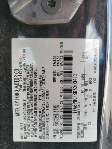 2019 FORD MUSTANG GT - 1FA6P8CF8K5203413
