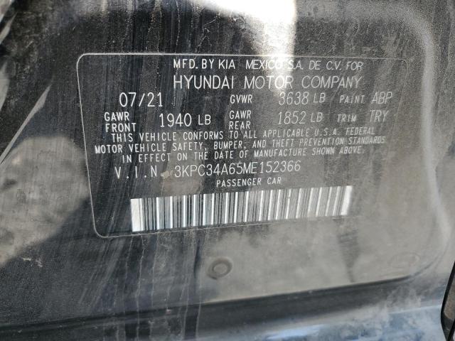 2021 HYUNDAI ACCENT LIM - 3KPC34A65ME152366