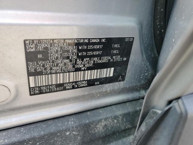 2020 TOYOTA RAV4 XLE - 2T3P1RFV6LC127050